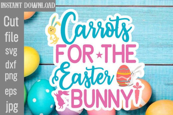 Carrots for the Easter Bunny SVG Cut File Review