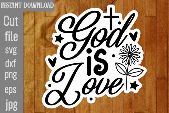 God is Love SVG Cut File Review