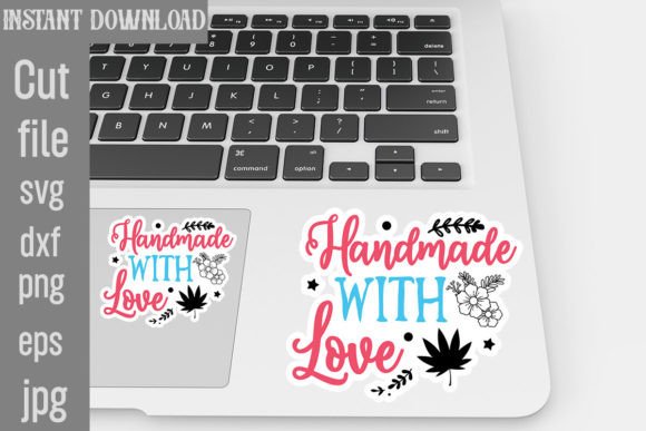 Handmade with Love SVG Stickers Review