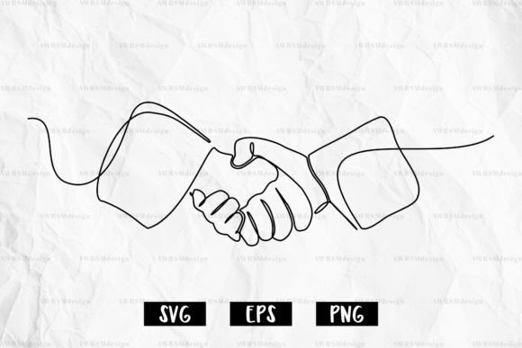 Handshake Outline SVG Review: A Designer’s Perspective on Line Art Embroidery