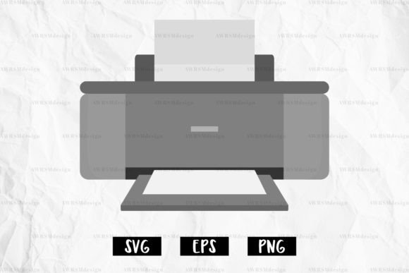 Printer Vector SVG Sublimation Icon