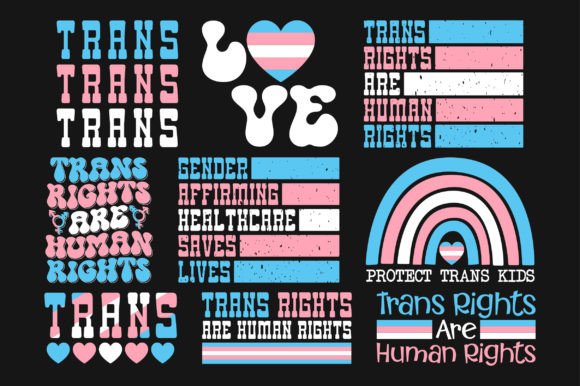 Review: Transgender Pride SVG Sublimation Bundle