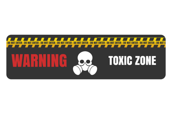 Toxic Zone Warning Label: A Designer's Embroidery Review